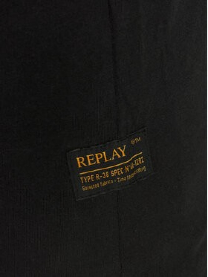 Replay T-Shirt M6755.000.2660 Czarny Regular Fit