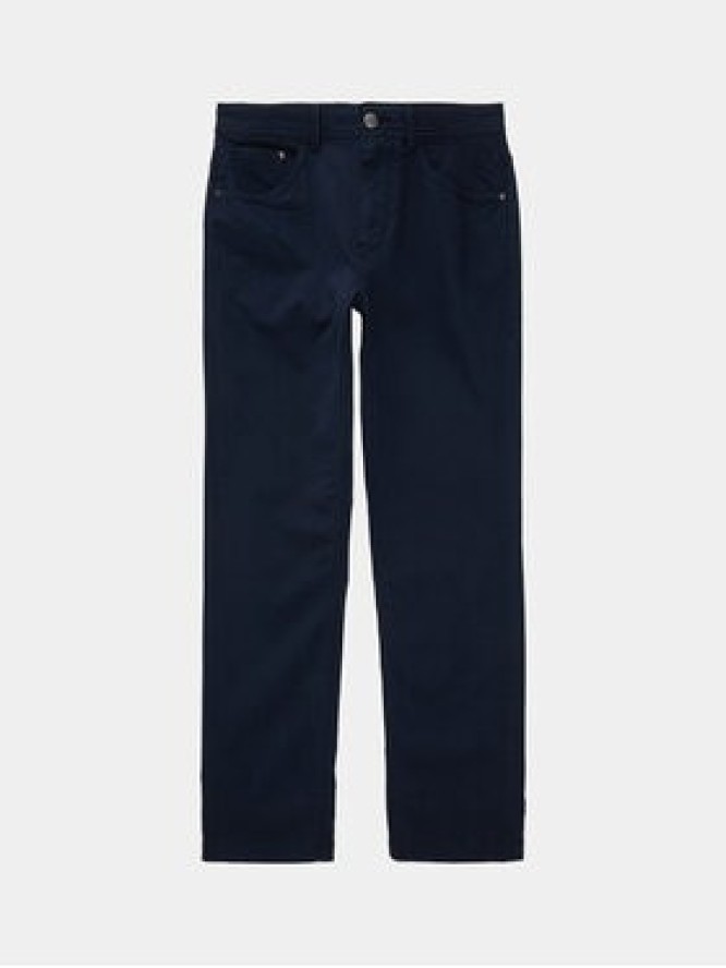 Tom Tailor Spodnie materiałowe 1037552 Granatowy Regular Fit