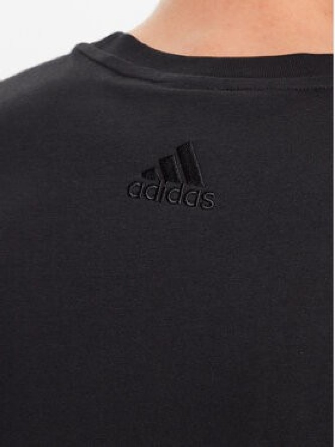 adidas T-Shirt Essentials Single Jersey Big Logo T-Shirt IJ8582 Czarny Regular Fit