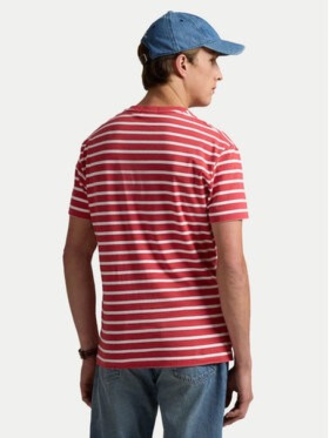 Polo Ralph Lauren T-Shirt 710938134005 Czerwony Slim Fit