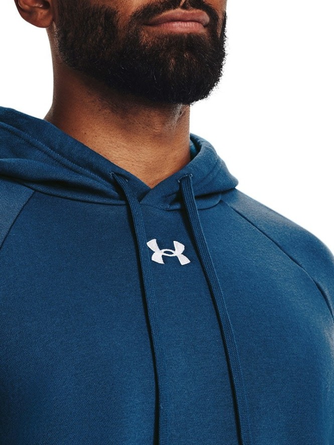 Under Armour Bluza "Rival" w kolorze granatowym rozmiar: S