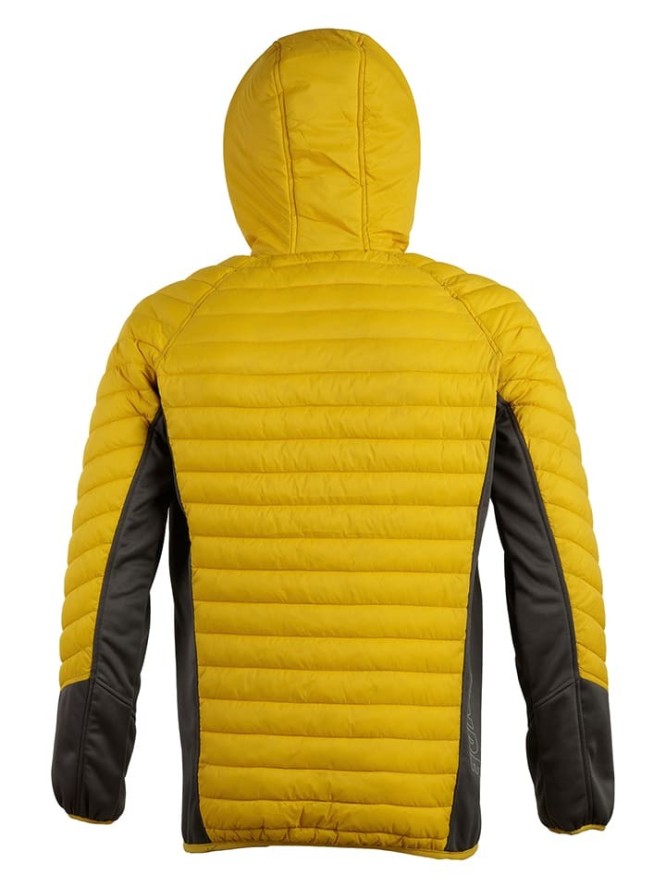 Ande Kurtka pikowana "Artic" w kolorze żółto-antracytowym rozmiar: XL