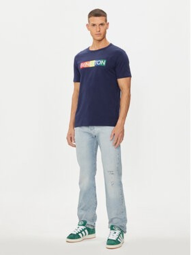 United Colors Of Benetton T-Shirt 3I1XU100A Szary Regular Fit