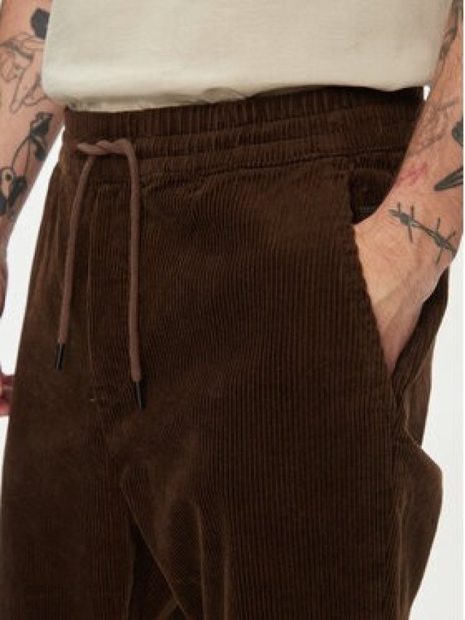 Only & Sons Spodnie materiałowe Linus 22019912 Brązowy Tapered Fit