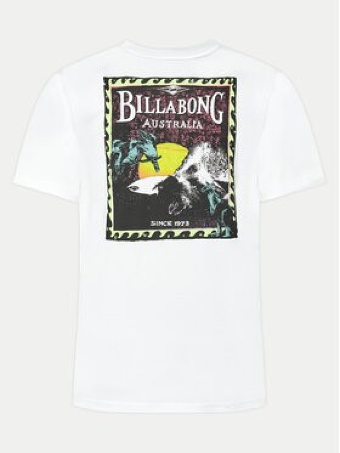 Billabong T-Shirt Dreamy Place EBYZT00170 Biały Regular Fit