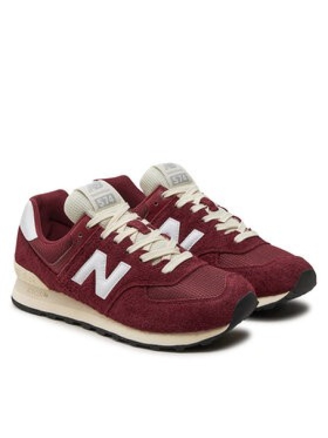 New Balance Sneakersy U574RBK Bordowy