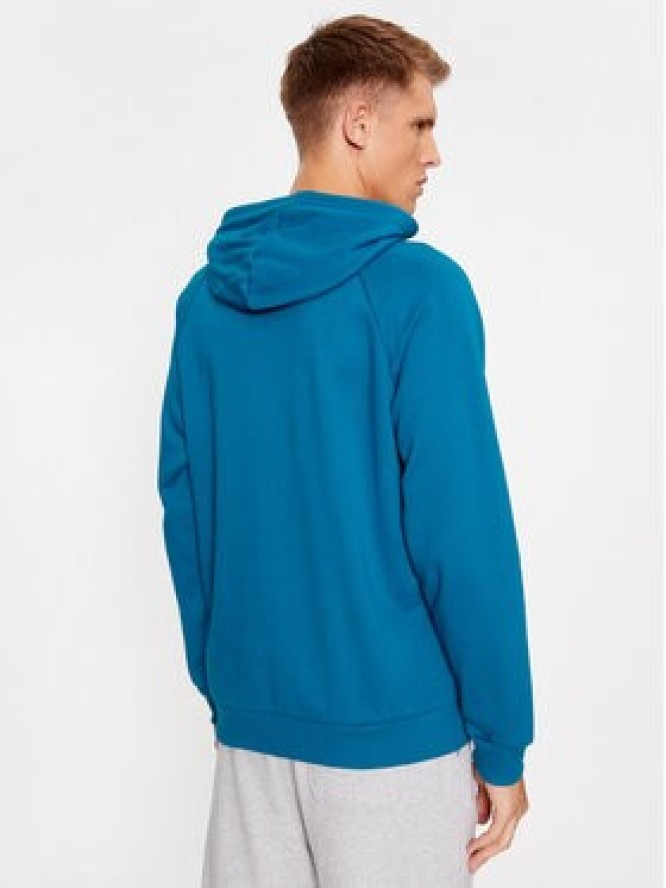 Under Armour Bluza Ua Rival Fleece Hoodie 1379757 Niebieski Loose Fit