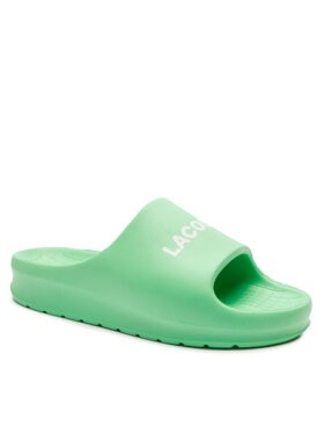 Lacoste Klapki Branded Serve Slide 2.0 747CMA0015 Zielony