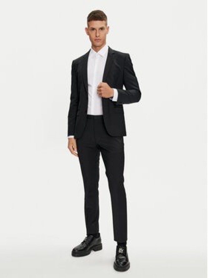 Hugo Koszula Koey 50519819 Biały Slim Fit