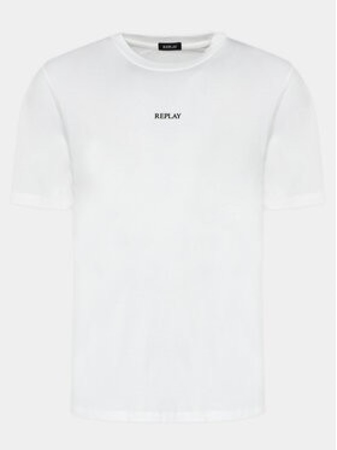 Replay T-Shirt M6795 .000.2660 Biały Regular Fit