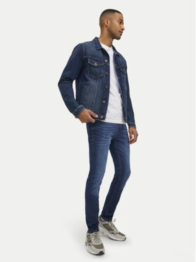 Jack&Jones Jeansy Liam 12110056 Granatowy Skinny Fit