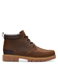 Clarks Trapery Rossdale Mid 26173452 Brązowy