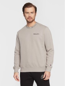 Champion Bluza Logo 217870 Szary Regular Fit