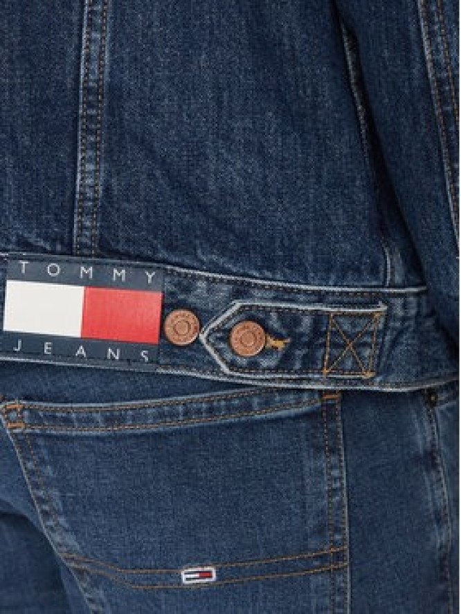 Tommy Jeans Kurtka jeansowa Ryan DM0DM18782 Granatowy Regular Fit