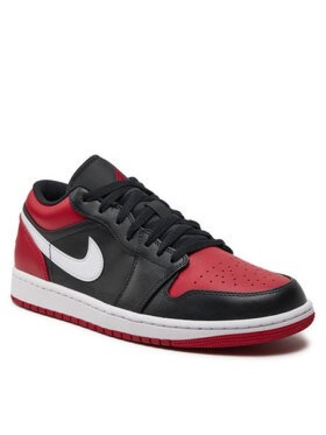 Nike Sneakersy Air Jordan 1 Low 553558 066 Czarny