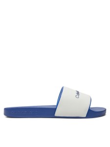 Calvin Klein Jeans Klapki Slide Institutional YM0YM01019 Biały