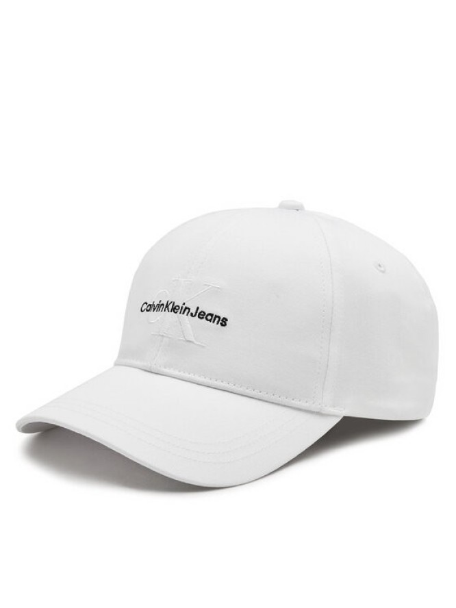 Calvin Klein Czapka z daszkiem Monologo Embro K50K512180 Biały