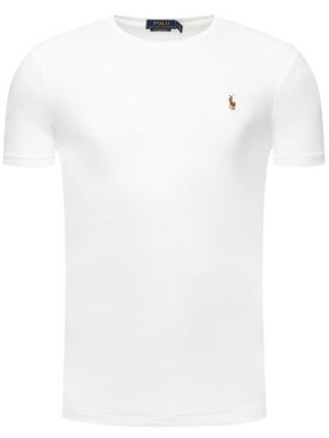 Polo Ralph Lauren T-Shirt 710740727 Biały Slim Fit