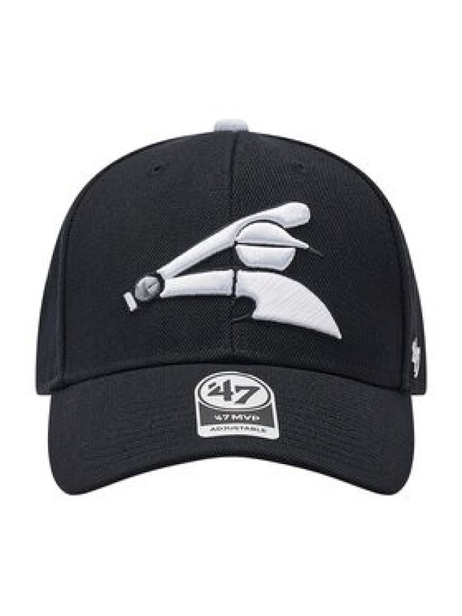 47 Brand Czapka z daszkiem Mlb Chicago White Sox B-MVP06WBVRP-BKB Czarny