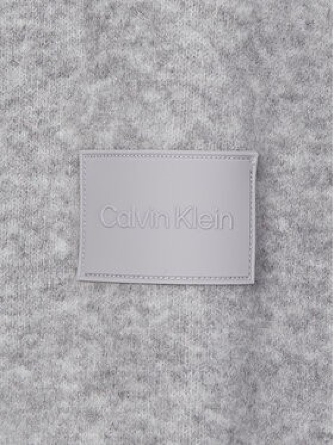 Calvin Klein Sweter K10K110401 Szary Regular Fit