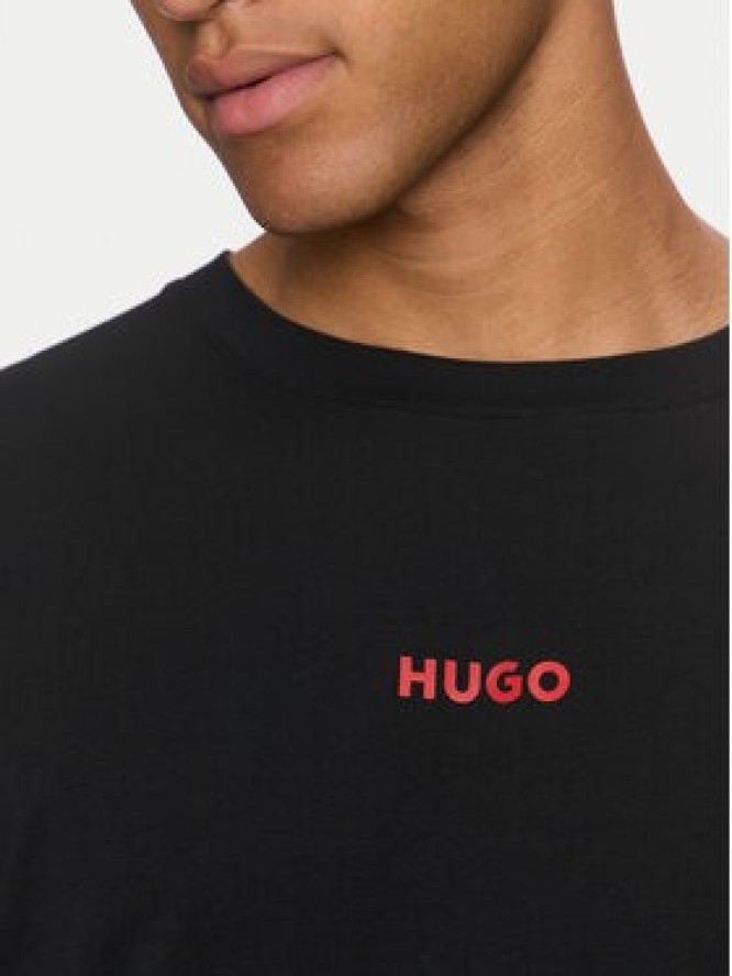 Hugo Longsleeve 50522302 Czarny Regular Fit