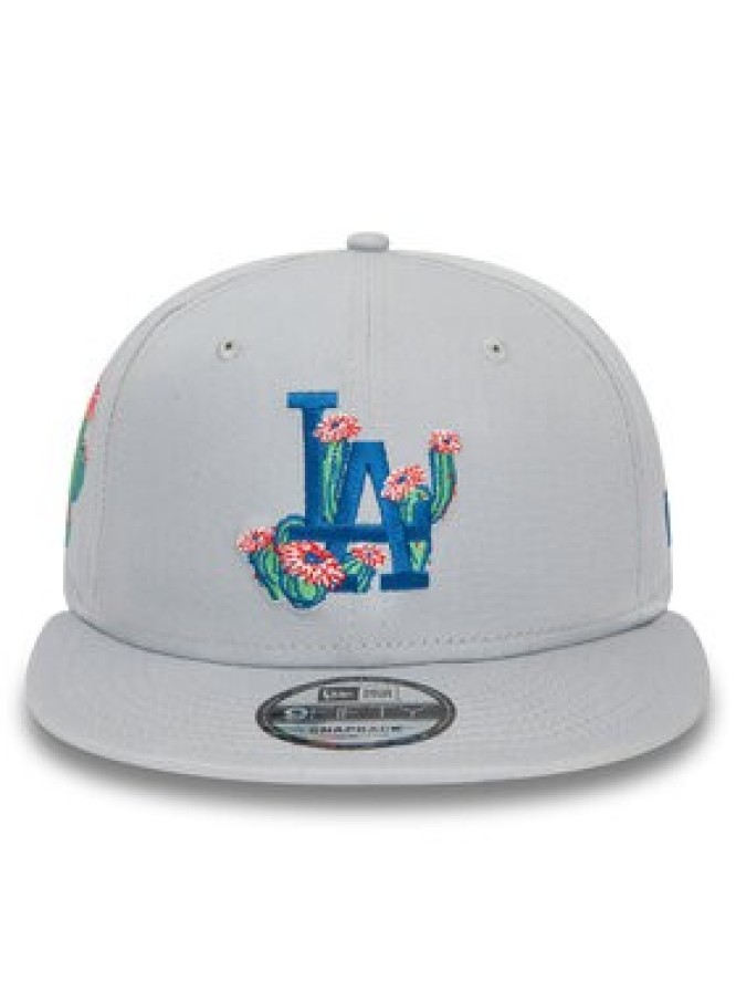 New Era Czapka z daszkiem Flower Icon 950 La Dodgers 60435108 Szary