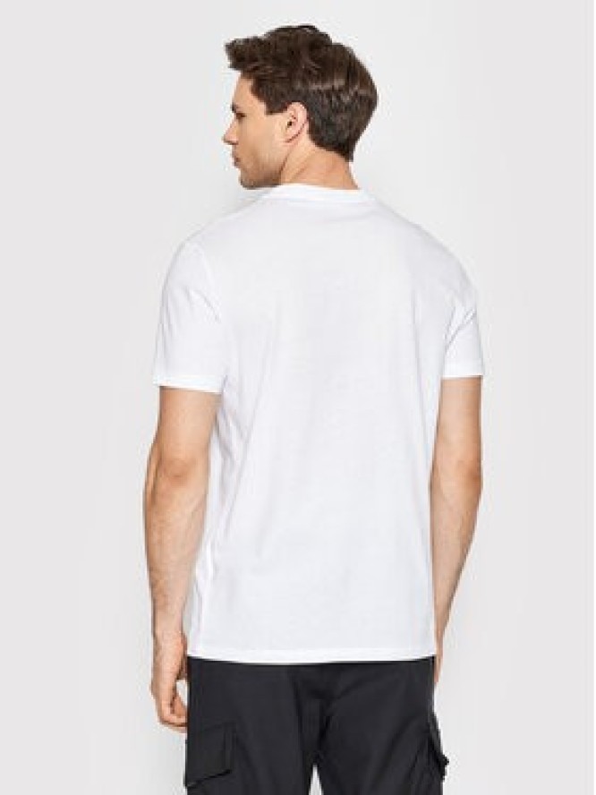 KARL LAGERFELD T-Shirt Crewneck 755065 521224 Biały Regular Fit