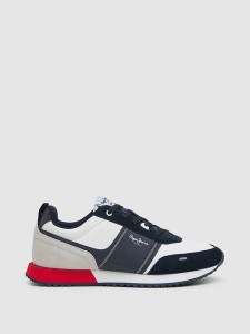 Pepe Jeans FOOTWEAR Sneakersy w kolorze granatowo-białym rozmiar: 43