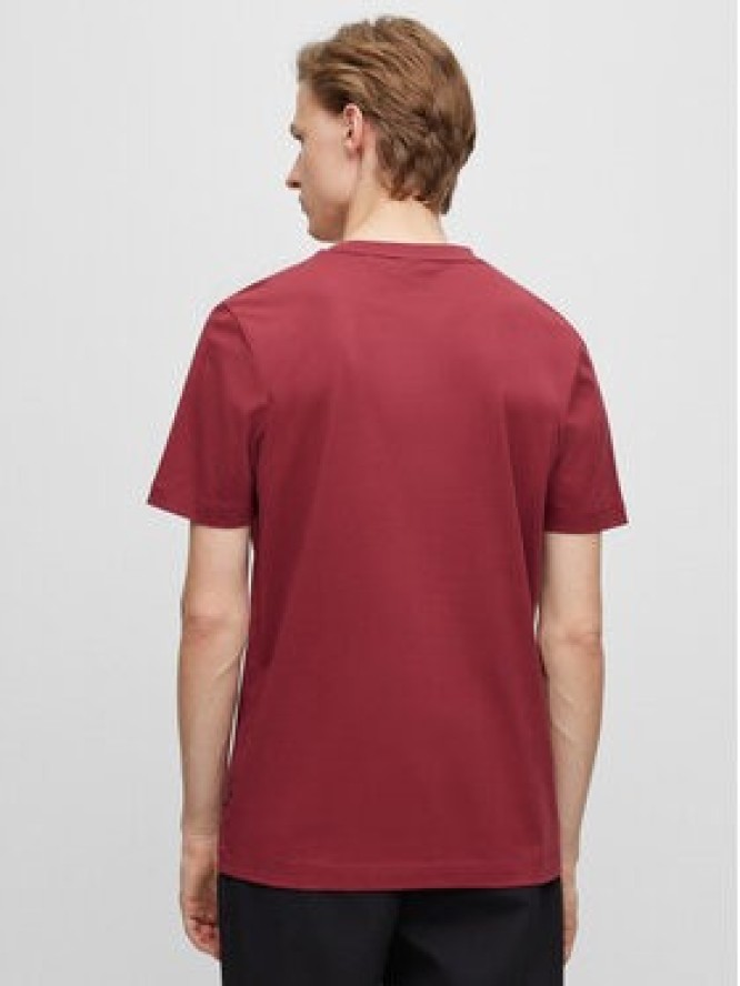 Boss T-Shirt 50468347 Czerwony Regular Fit