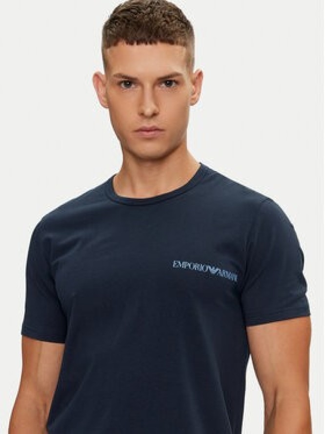 Emporio Armani Underwear Komplet 2 t-shirtów 111267 4F717 17635 Kolorowy Slim Fit