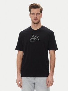 Armani Exchange T-Shirt XM000566 AF10334 UC001 Czarny Regular Fit