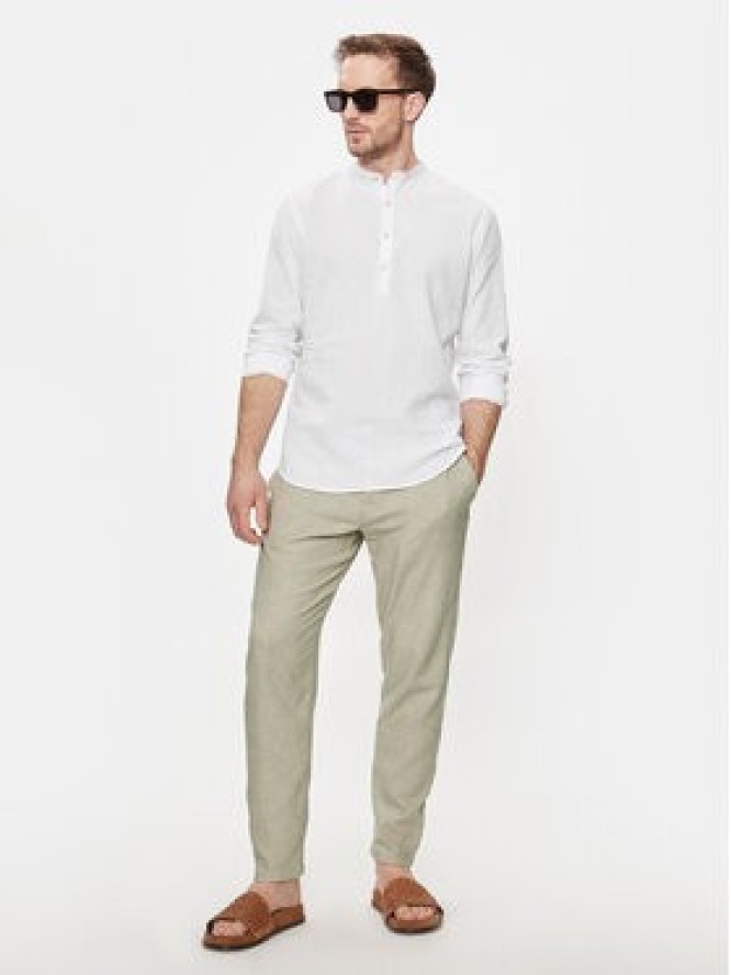 Jack&Jones Koszula Summer 12248410 Biały Comfort Fit