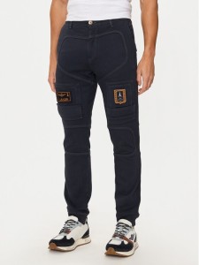 Aeronautica Militare Joggery 242PF743J505 Granatowy Regular Fit