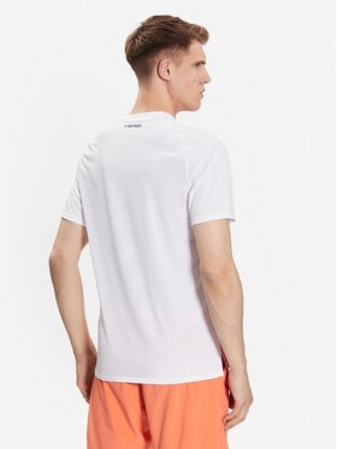 Head T-Shirt Topspin 811453 Biały Regular Fit
