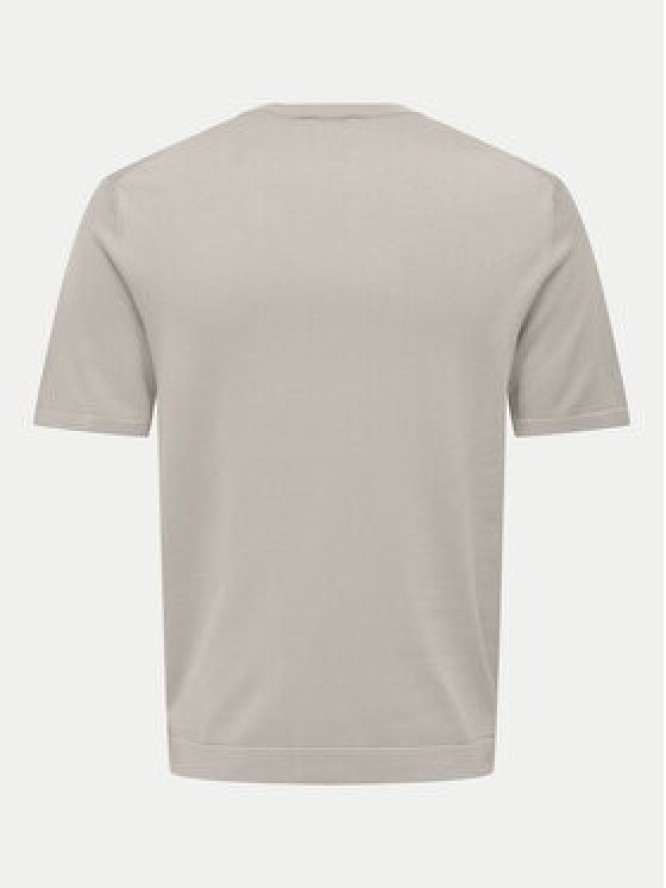 Only & Sons T-Shirt Wyler 22022928 Beżowy Regular Fit