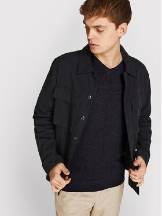 Jack&Jones Sweter Emil 12208365 Czarny Regular Fit