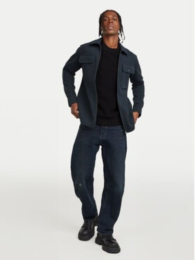 G-Star Raw Kurtka przejściowa D25825-D200 Granatowy Regular Fit