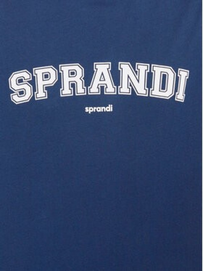 Sprandi T-Shirt SP3-TSM013 Granatowy Regular Fit