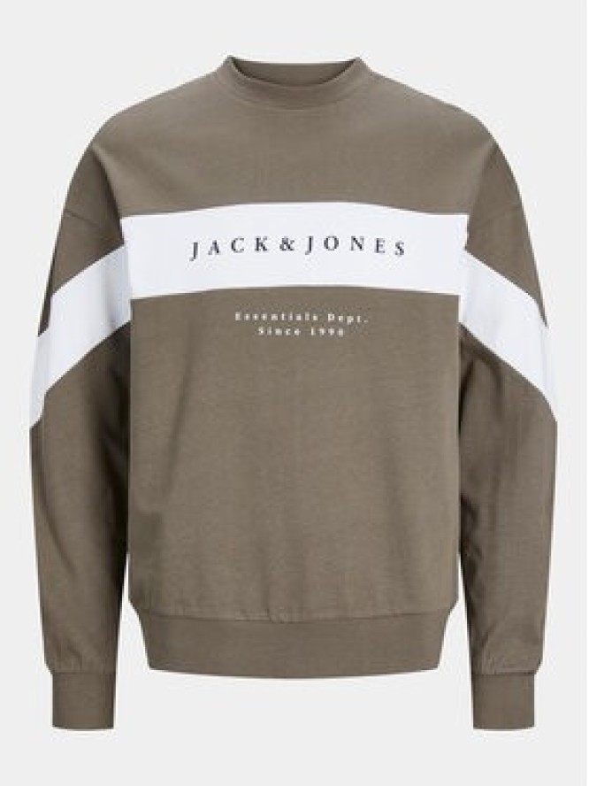 Jack&Jones Bluza Etimo 12249979 Zielony Loose Fit