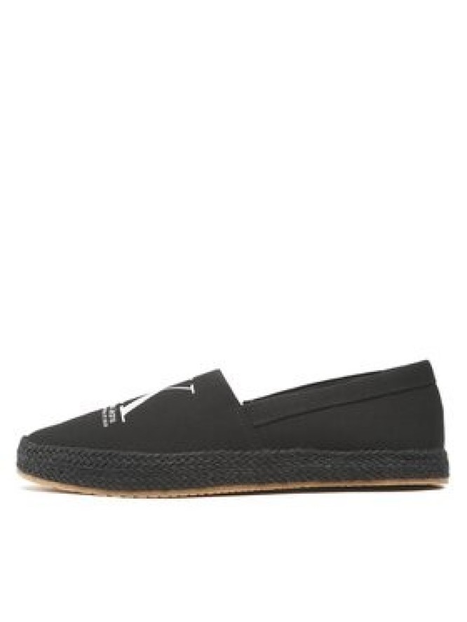 Calvin Klein Jeans Espadryle Espadrille Ess Monogram YM0YM00654 Czarny