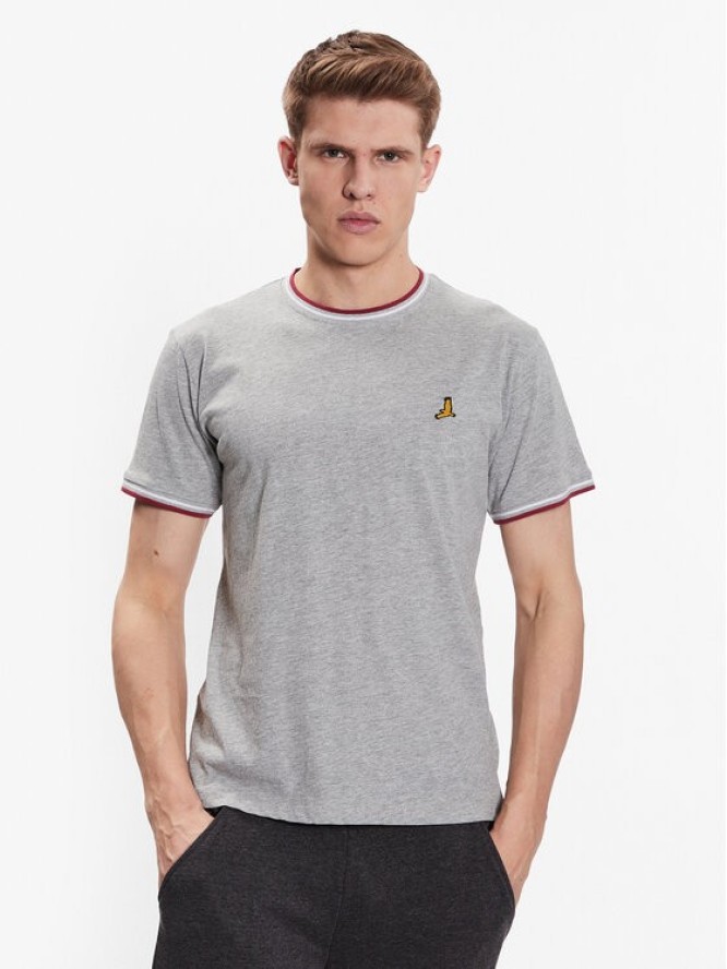 Brave Soul T-Shirt MTS-149FEDERERG Szary Regular Fit