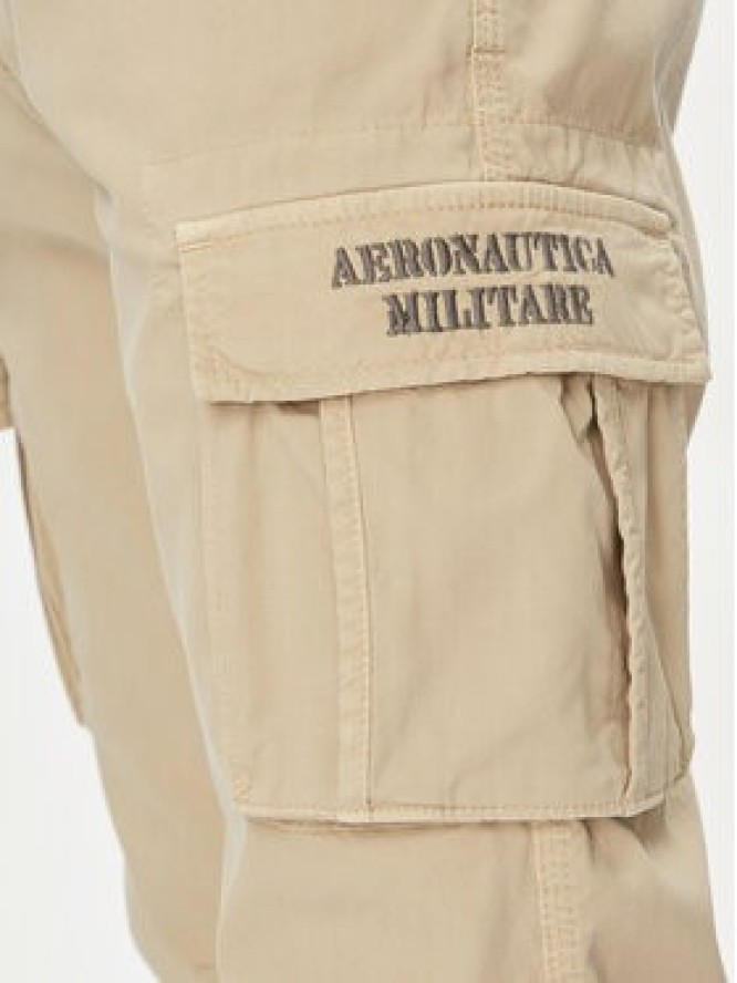 Aeronautica Militare Spodnie materiałowe 241PA1329CT2443 Beżowy Regular Fit
