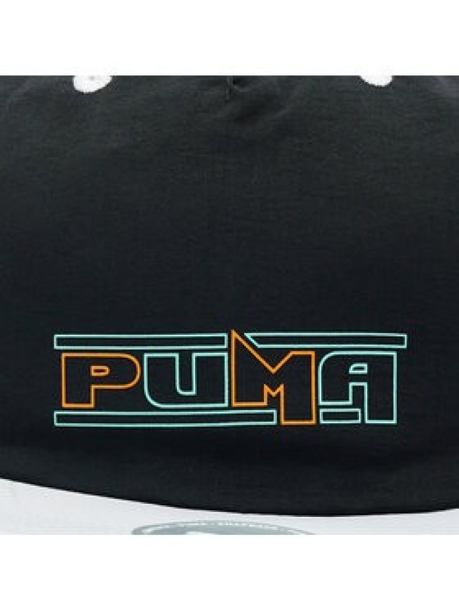 Puma Czapka z daszkiem SWxP Relaxed Flatbrim Cap 024383 Czarny