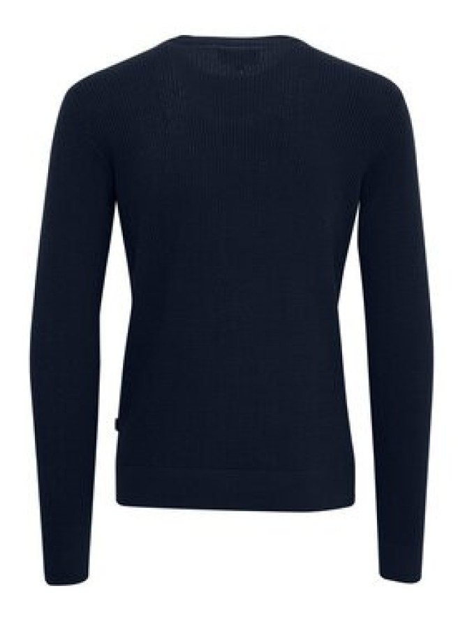 Casual Friday Sweter 20504787 Granatowy Slim Fit