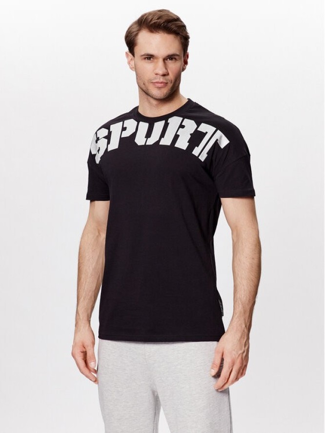 Plein Sport T-Shirt SACC MTK6031 SJY001N Czarny Regular Fit