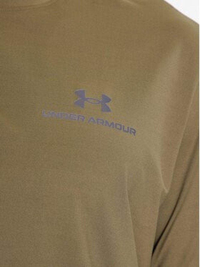 Under Armour T-Shirt Ua Rush Energy Ss 1366138 Khaki Loose Fit