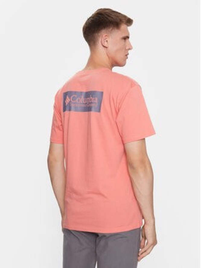 Columbia T-Shirt North Cascades™ Short Sleeve Tee Pomarańczowy Regular Fit