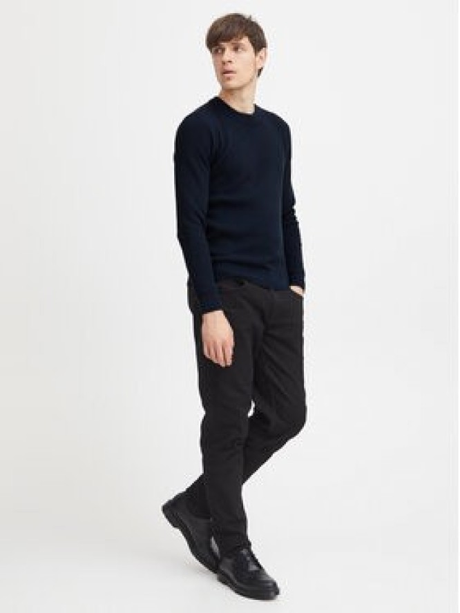 Casual Friday Sweter 20504787 Granatowy Slim Fit