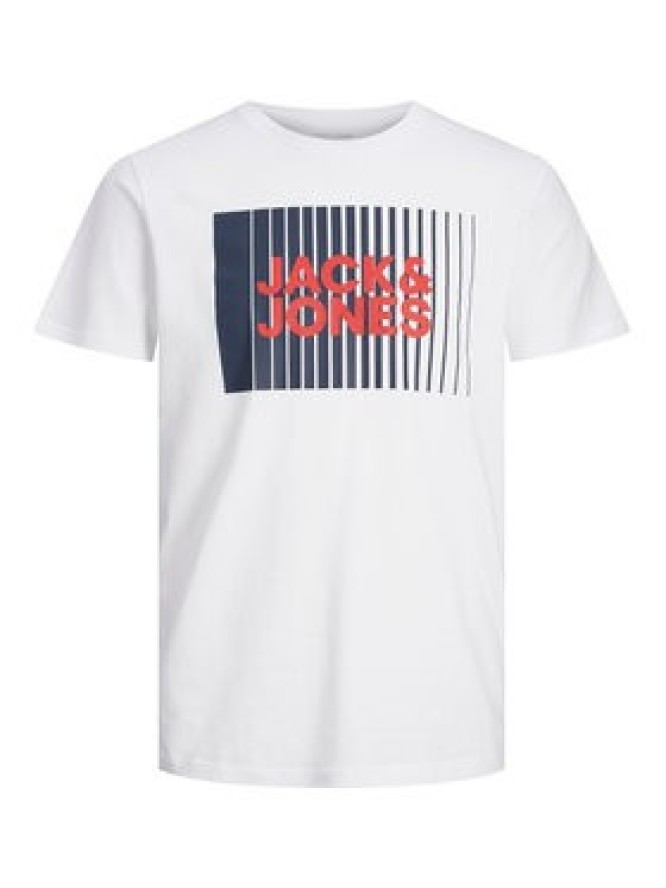 Jack&Jones T-Shirt Corp 12233999 Biały Standard Fit