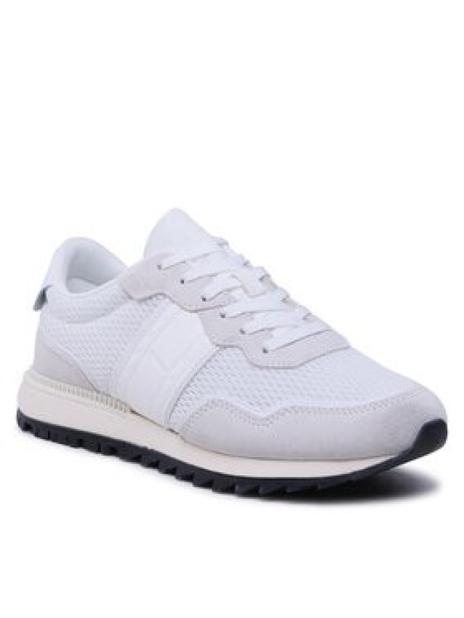 Tommy Jeans Sneakersy Runner Mix Material EM0EM01167 Biały